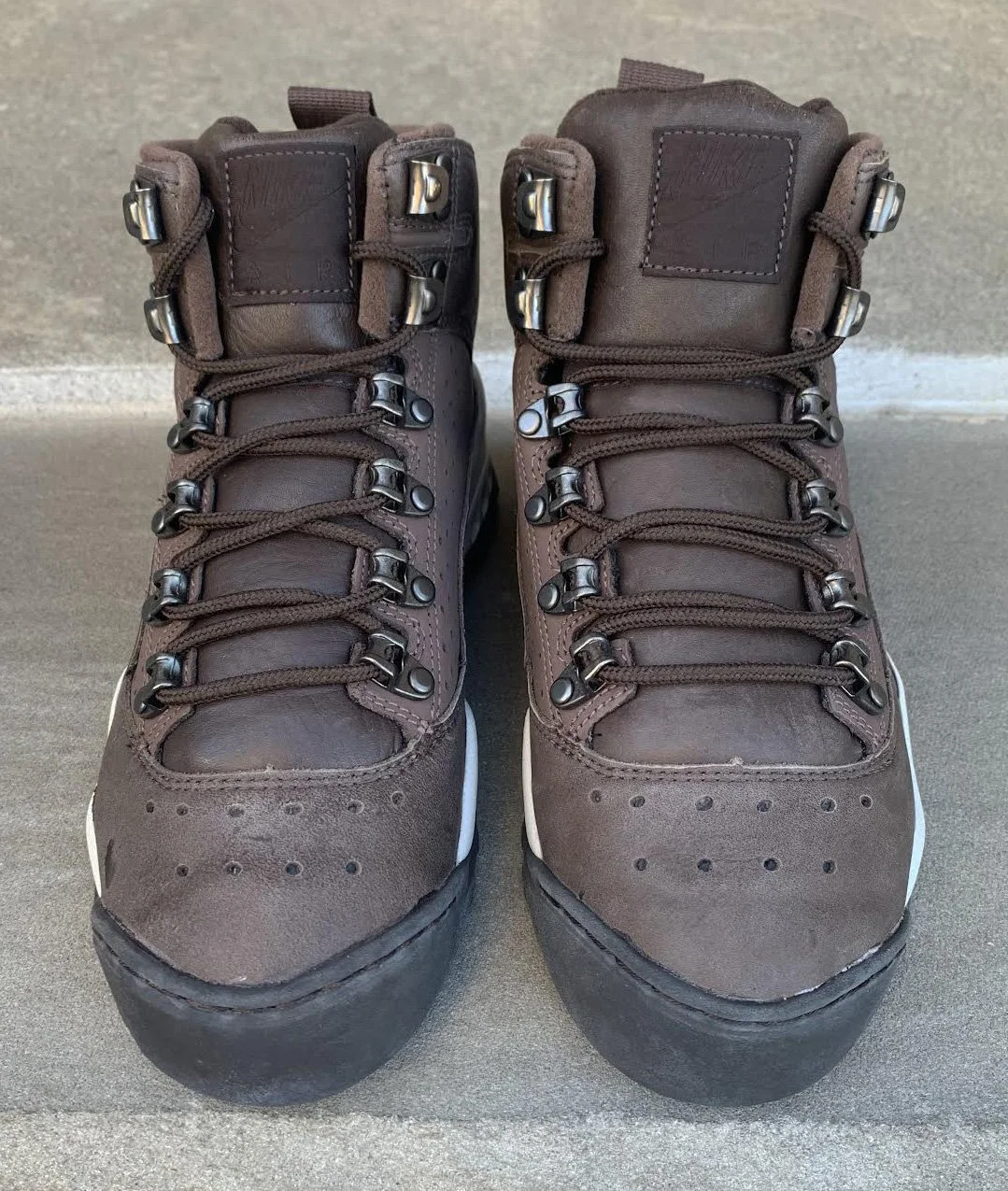 Nike Air Darwin Hi Dark Cinder/ Granite-Dark Oak (Size 8) DS — RootsBK